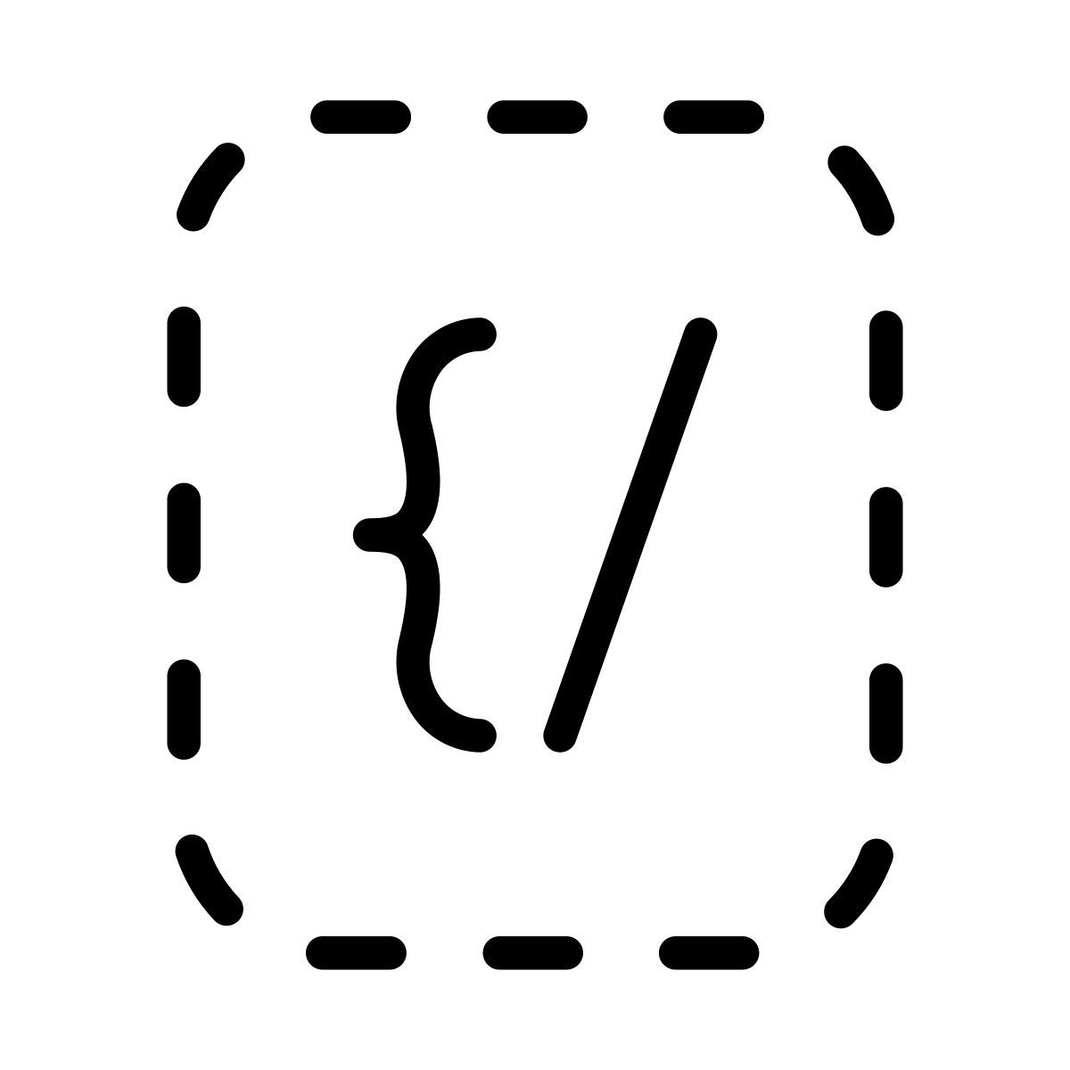 code template icon