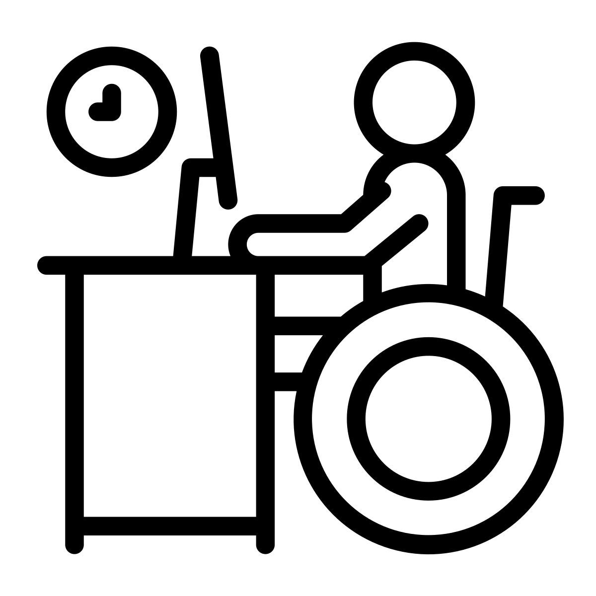 장애가 있는 icon