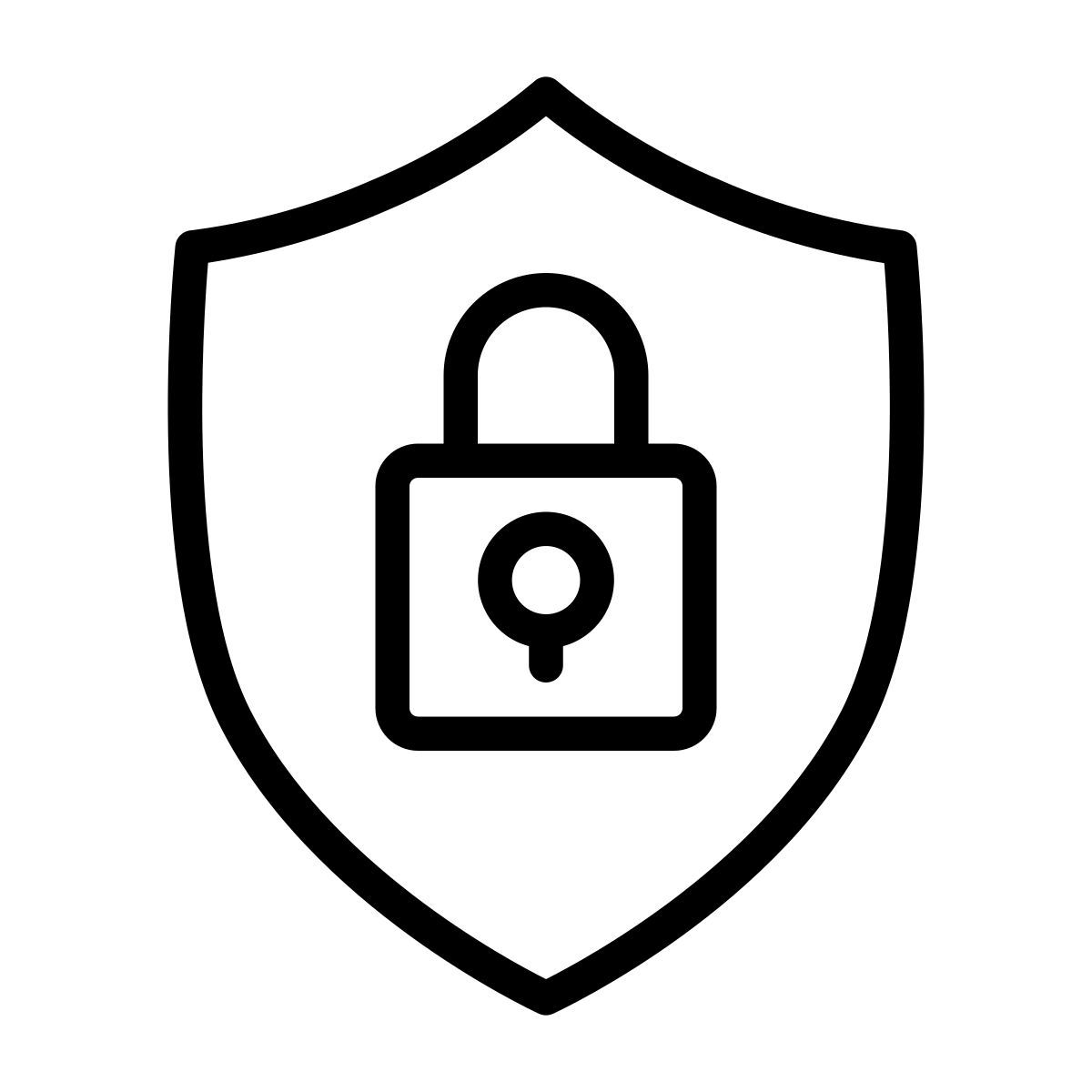 secure padlock icon
