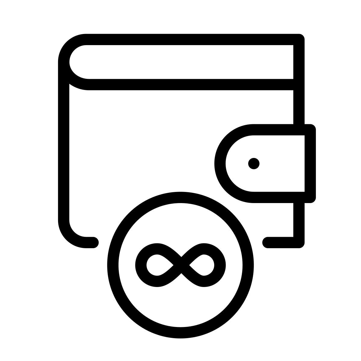 unlimited wallet icon