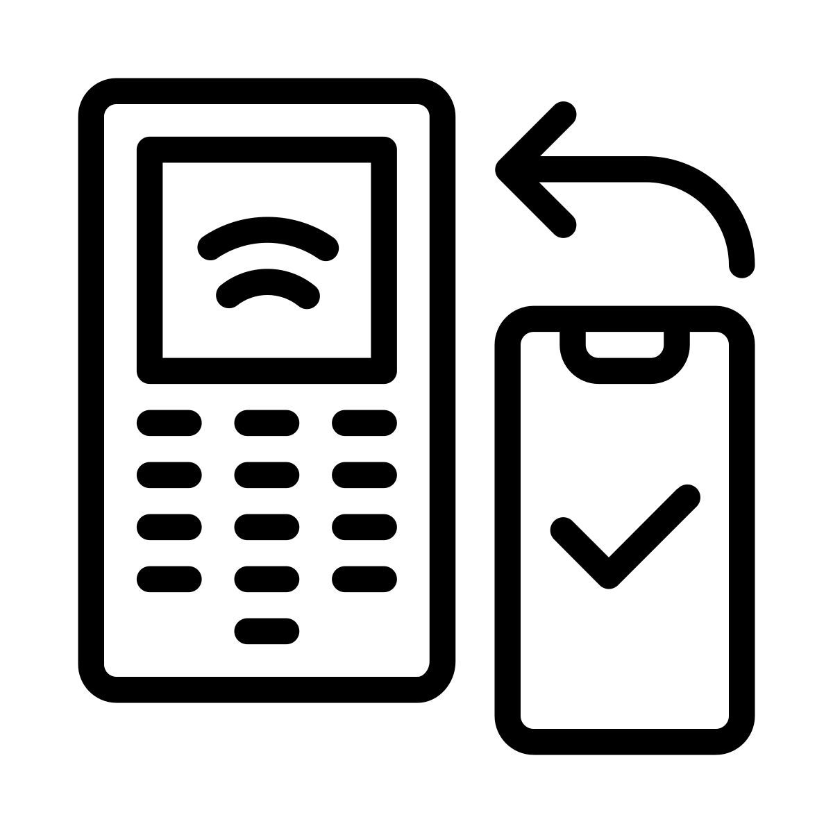 smartphone pay icon