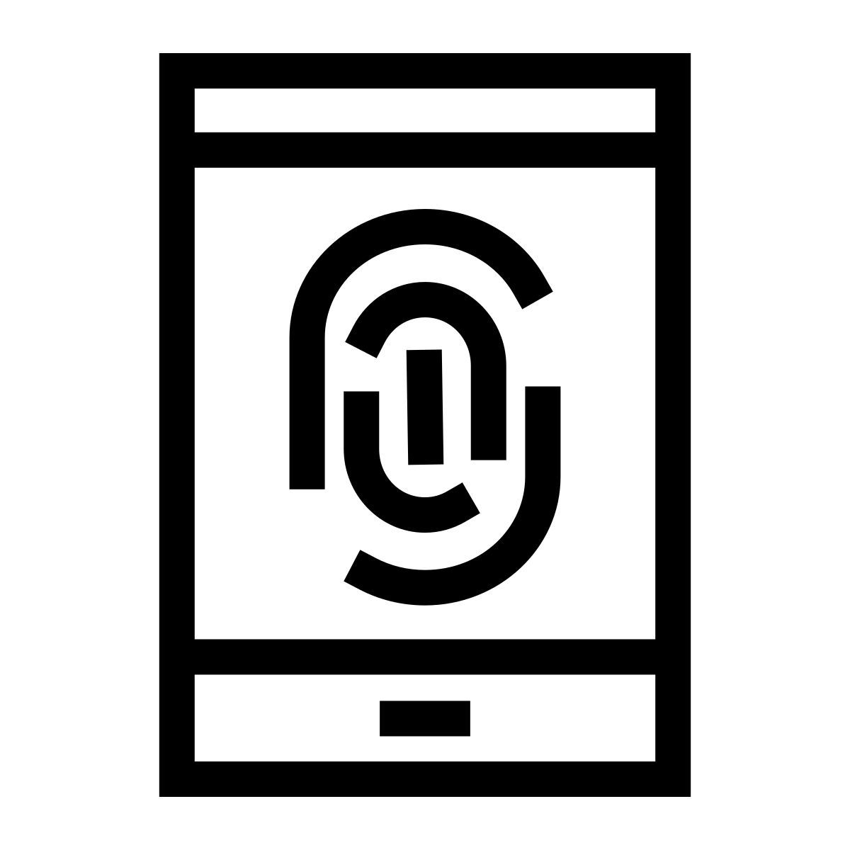 fingerprint icon