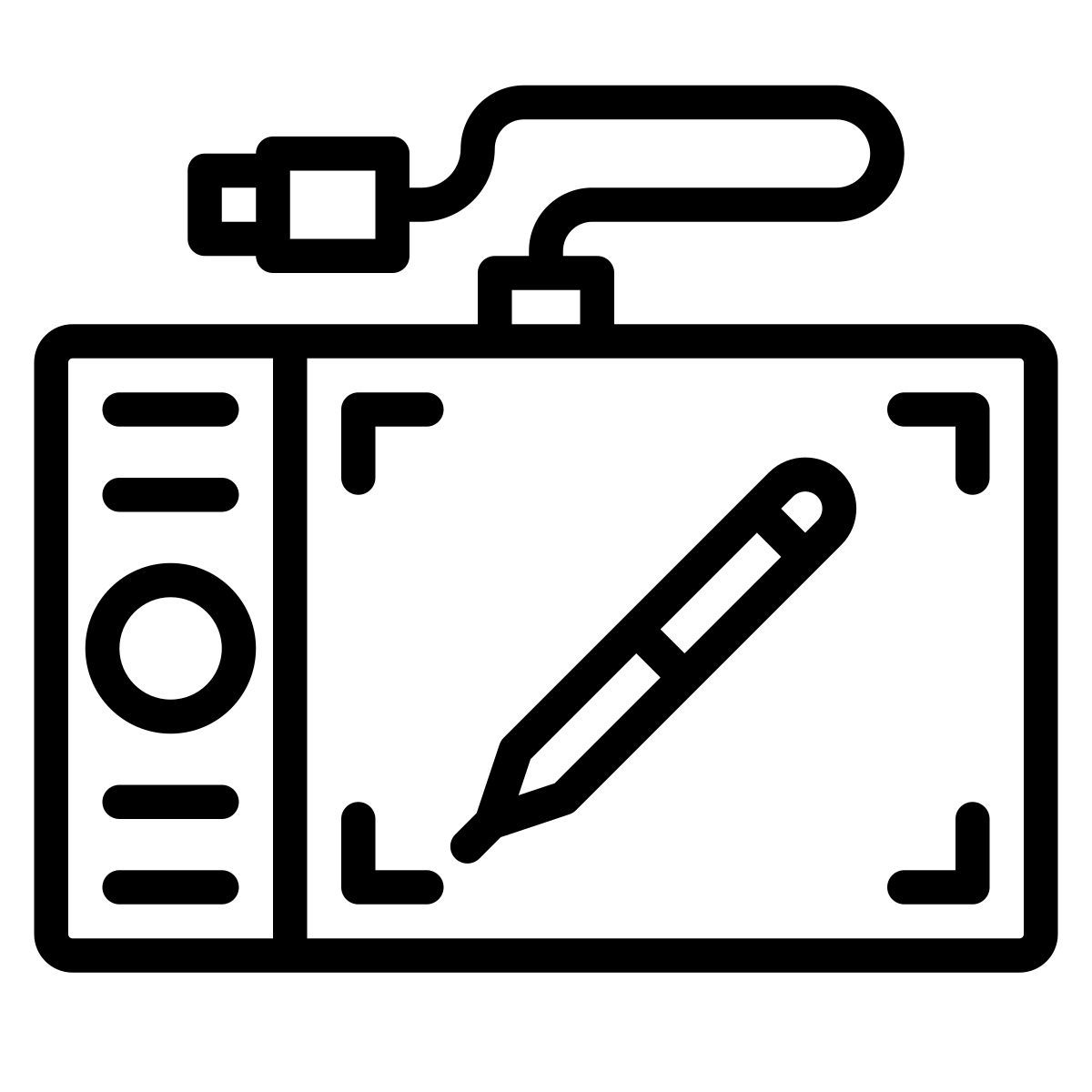 drawing tablet icon