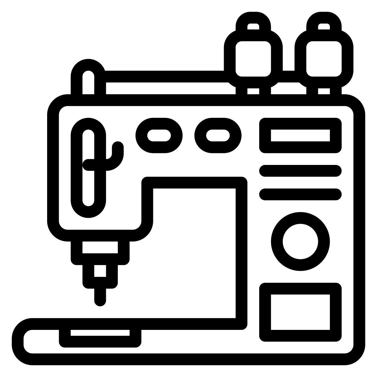 sewing machine icon
