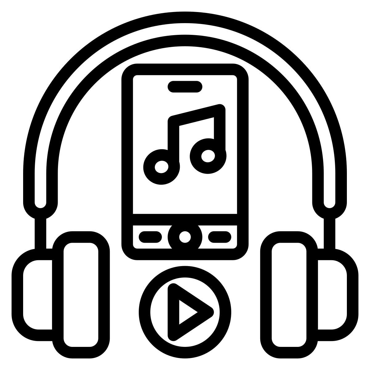 listen to music icon