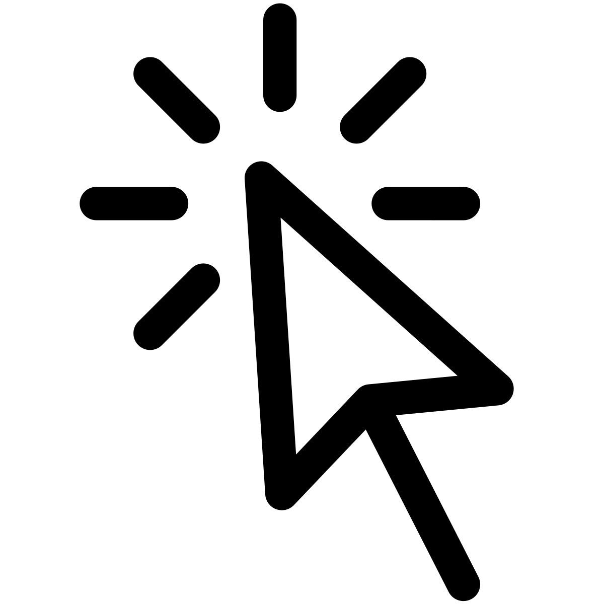 curseur fléché icon