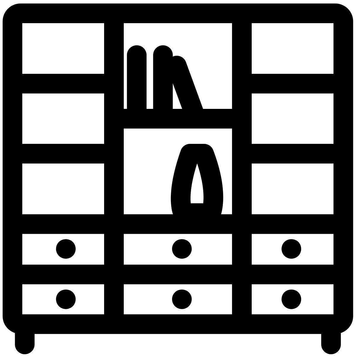 bücherregal icon