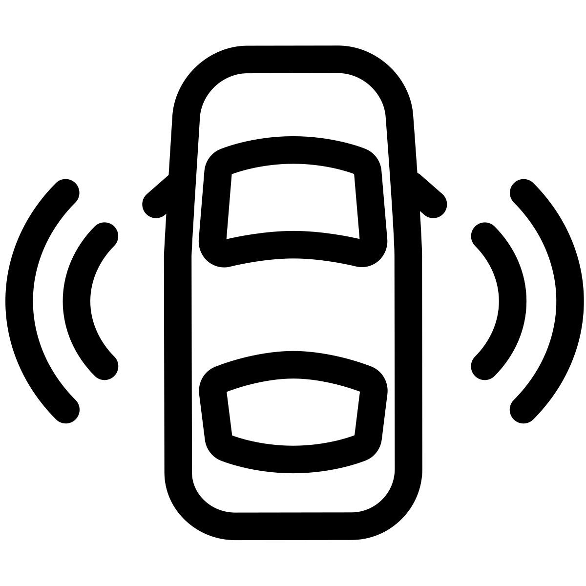 car sensor data icon