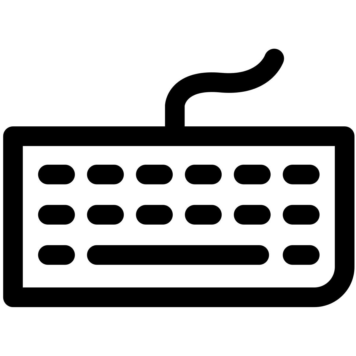 clavier d'ordinateur icon