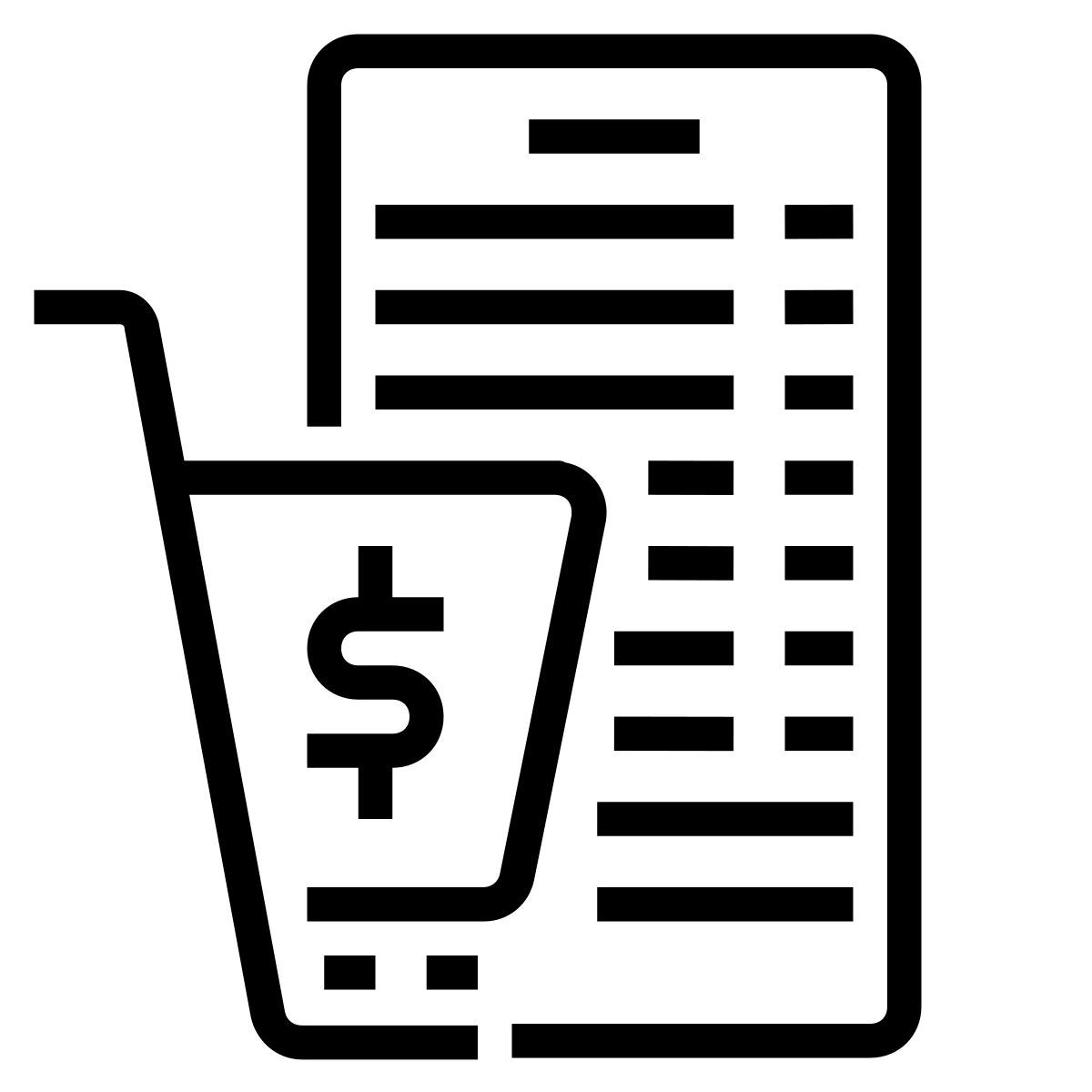 cart summary icon