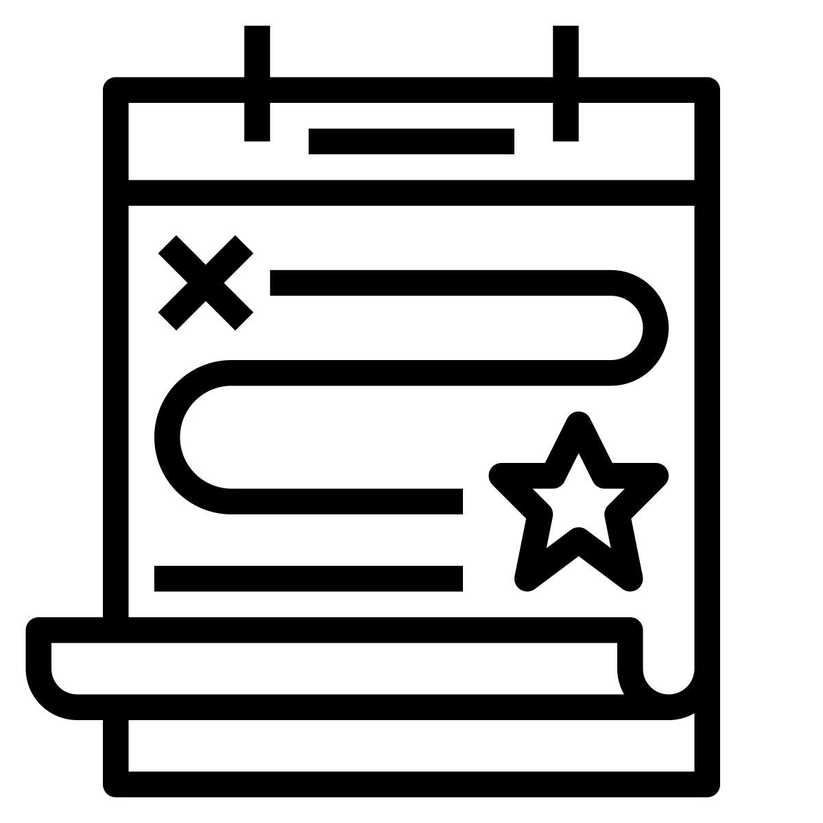 start and finish icon