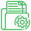 external-documentation-work-from-home-outline-wichaiwi