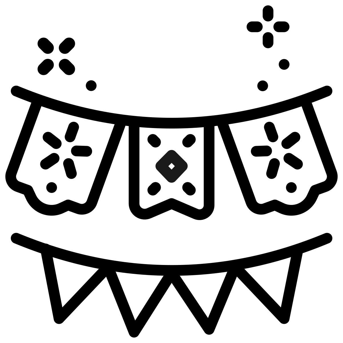 bunting icon