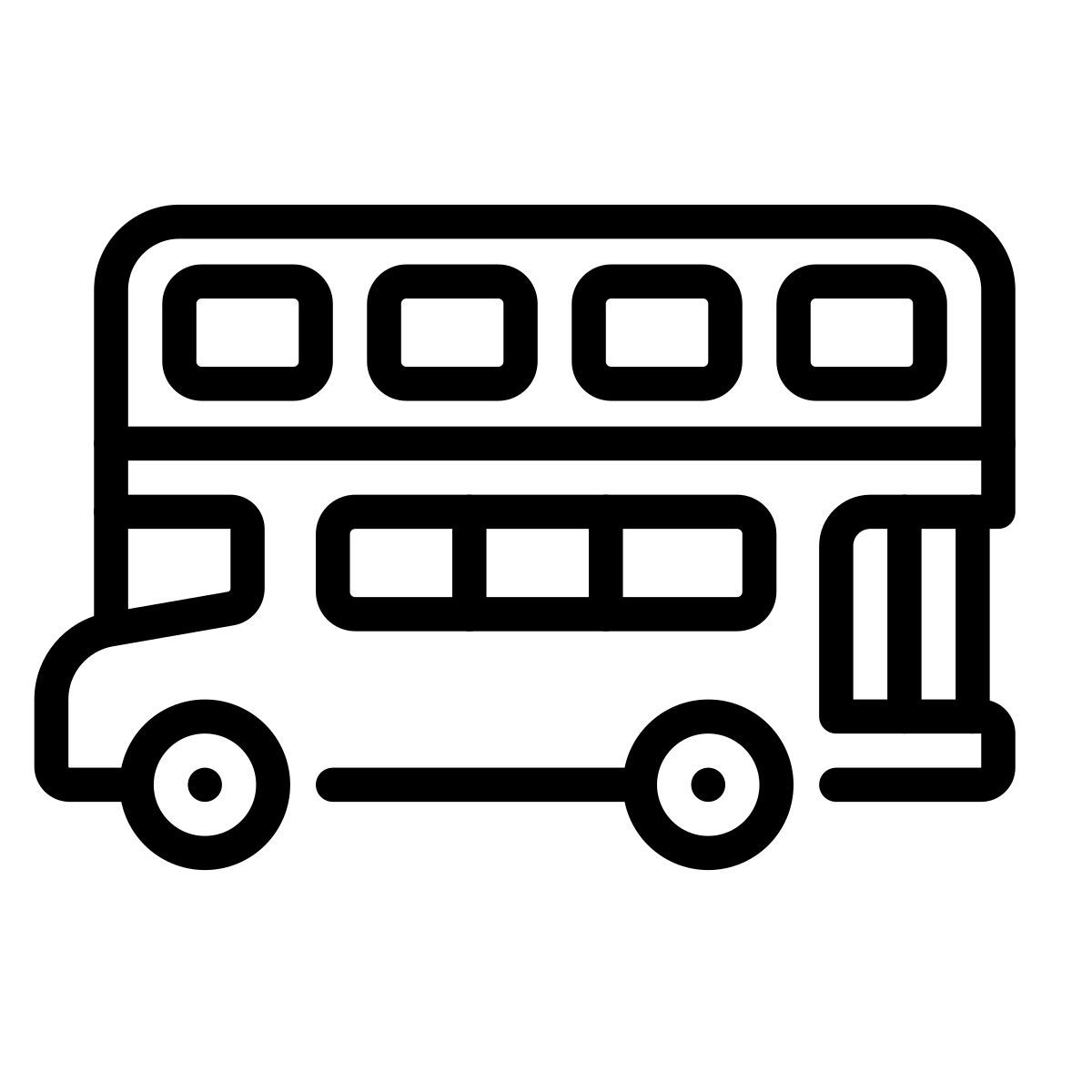 double decker bus icon