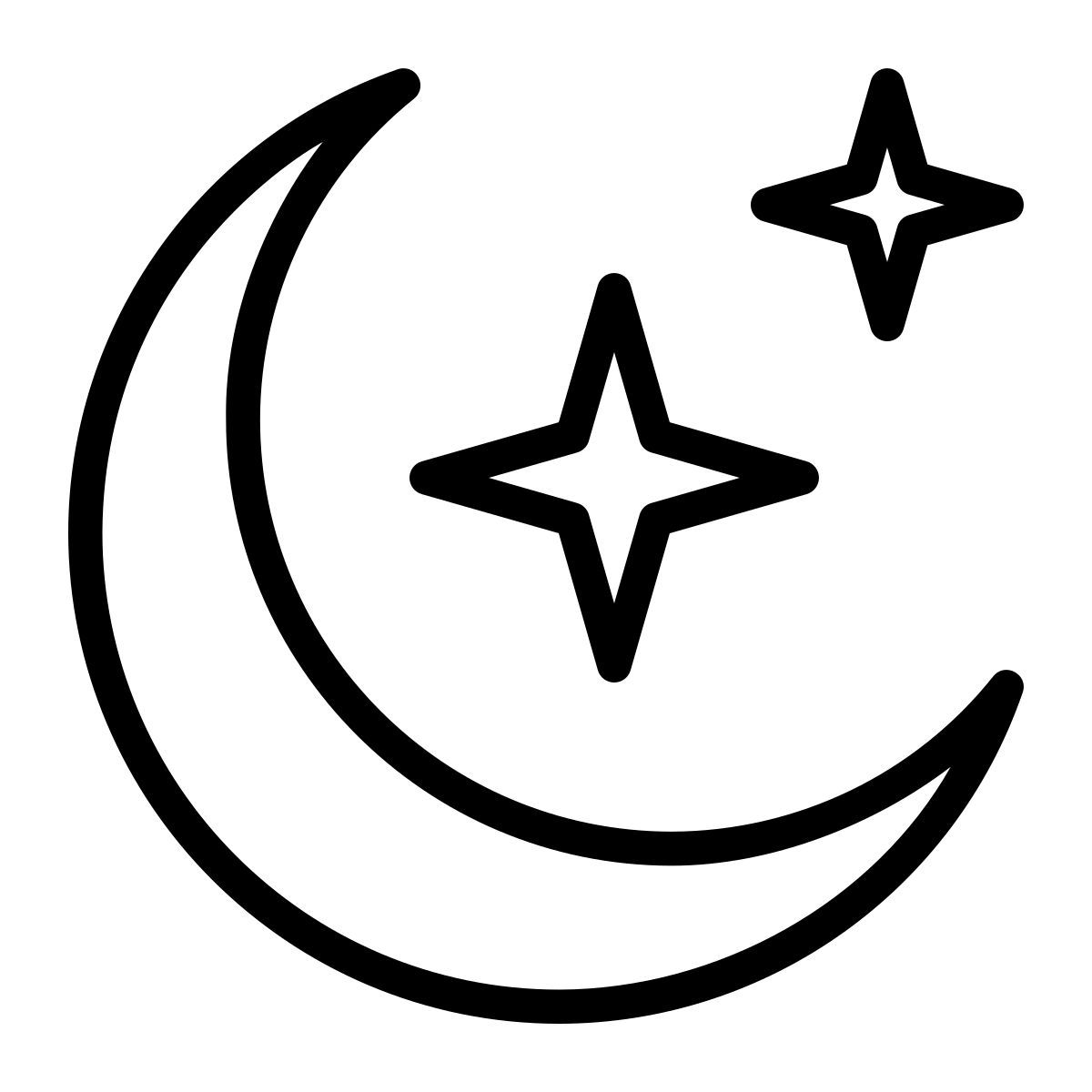 crescent icon