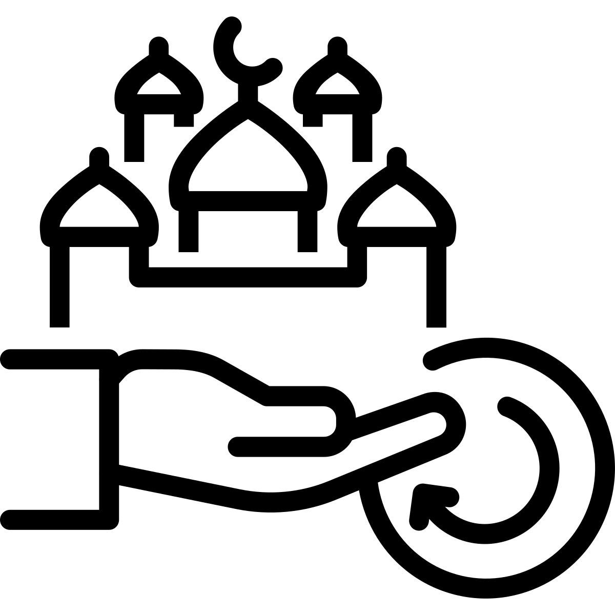 waqaf recurring icon
