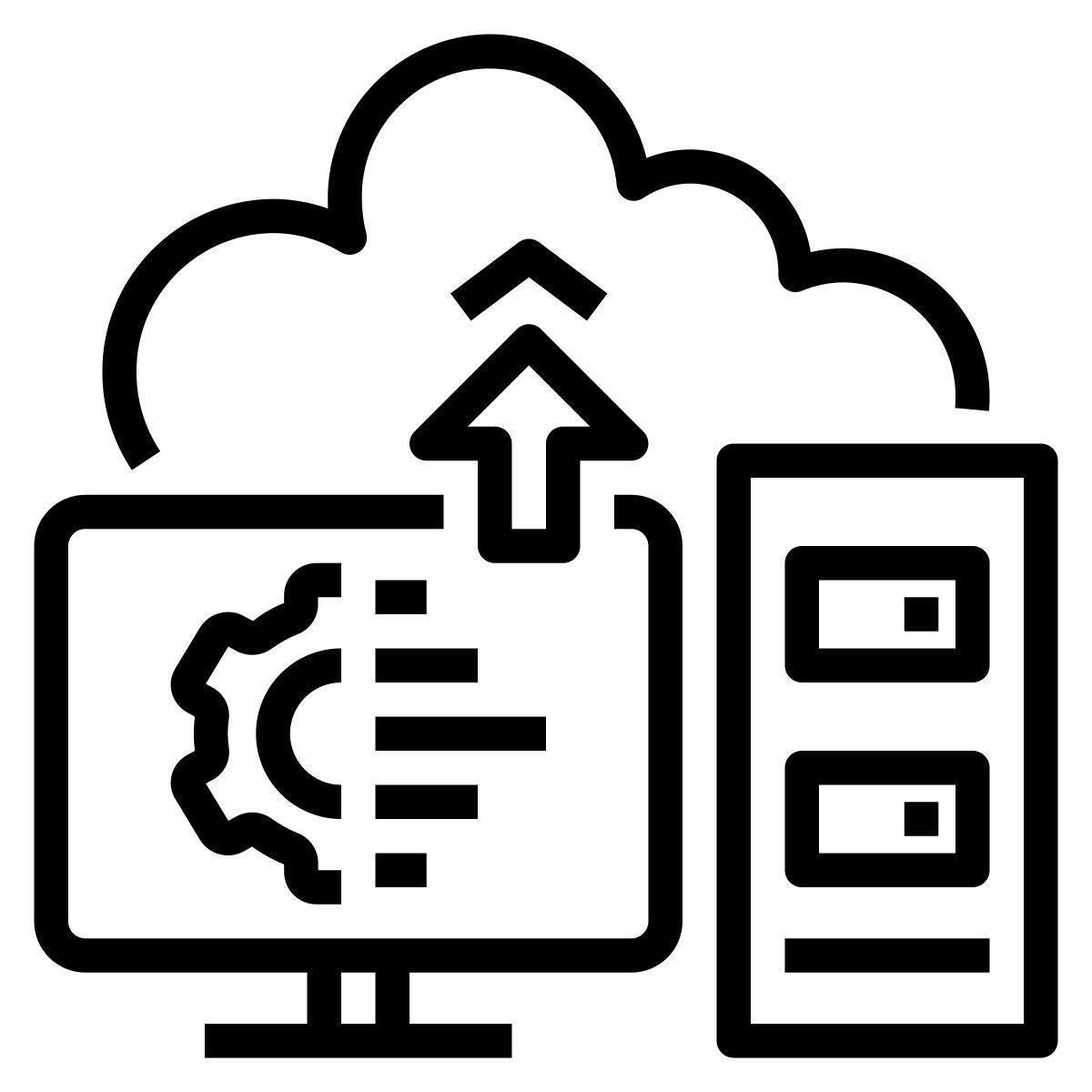 servidor de computador icon