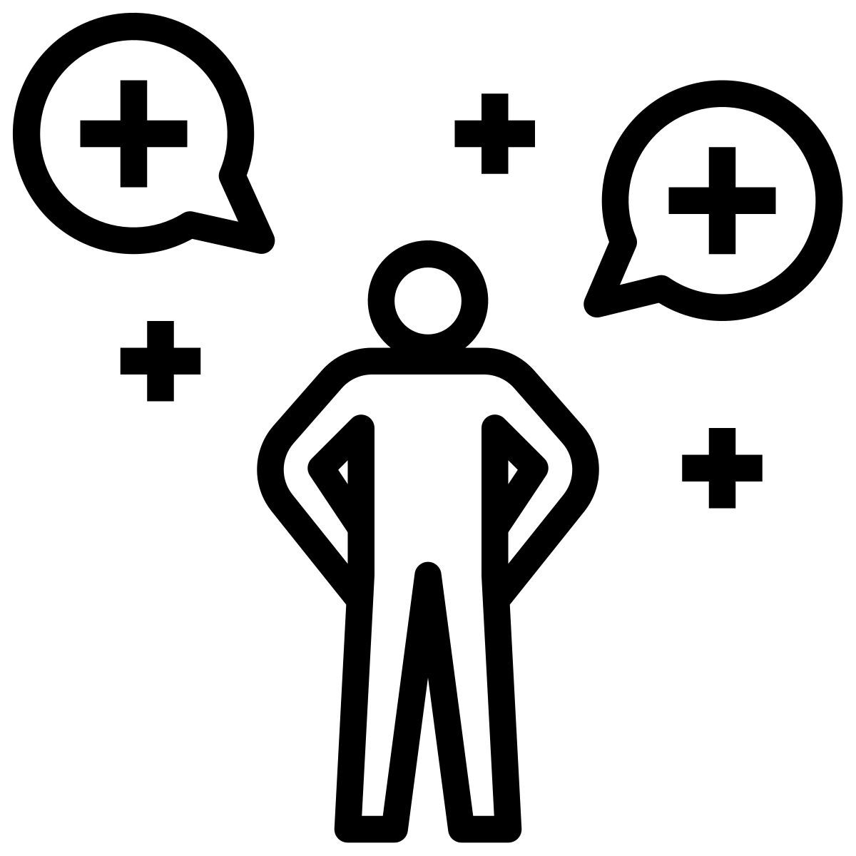 pensiero positivo icon