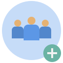 external group-human-networking-parzival-1997-flat-parzival-1997 icon
