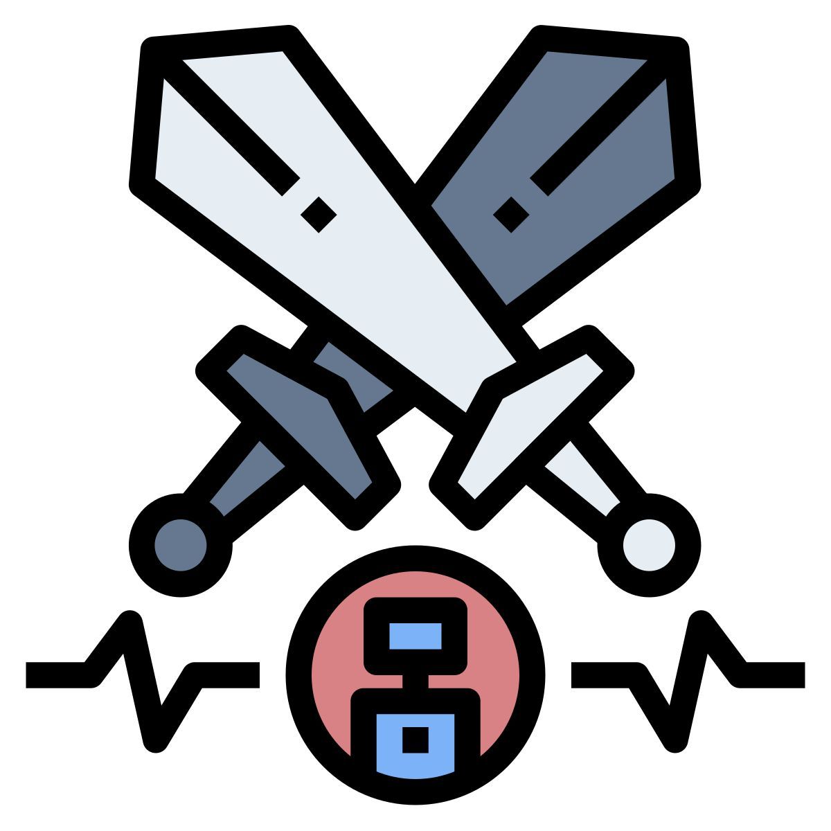 cyber attack icon