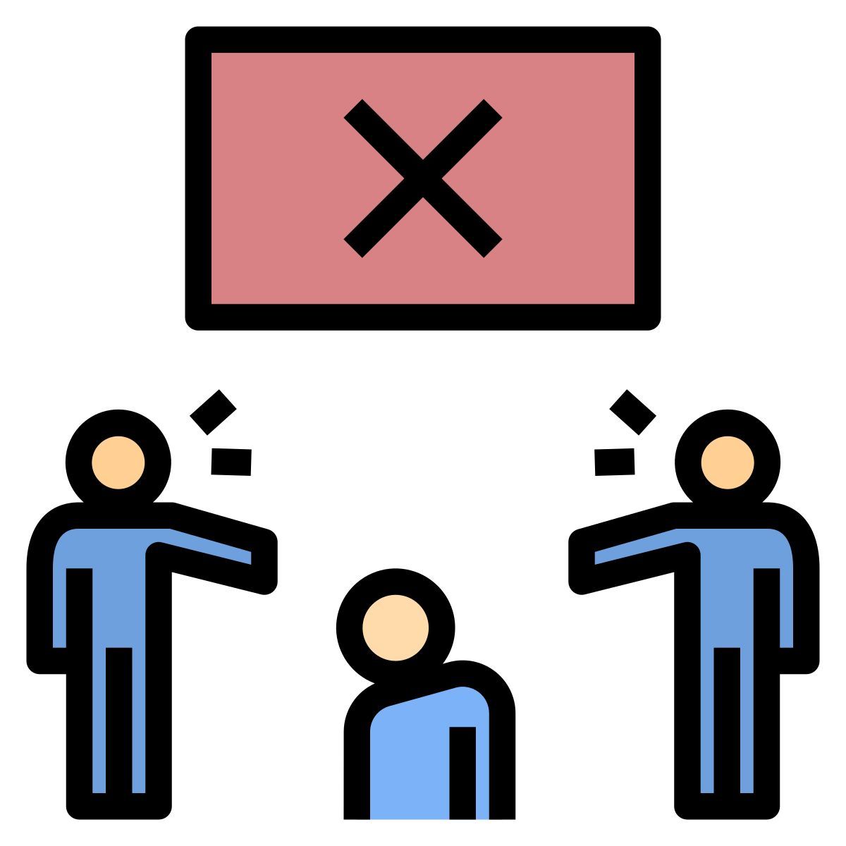 belästigung icon