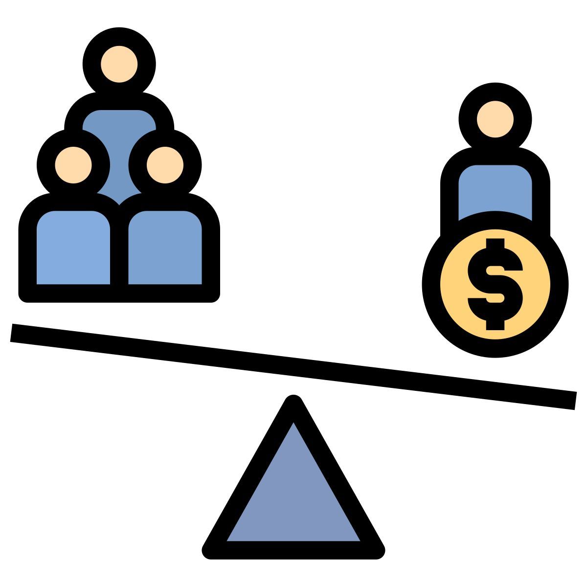 inequality icon
