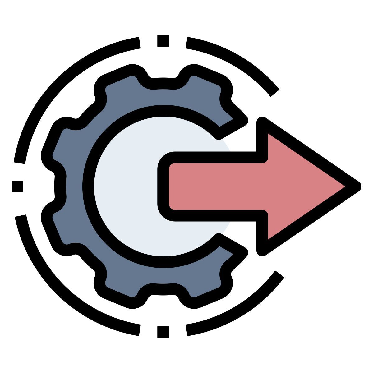 output icon