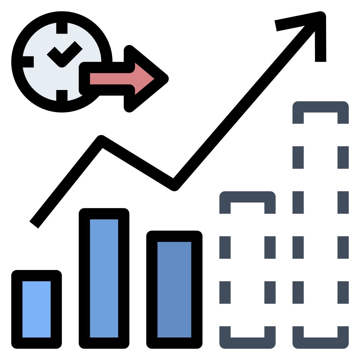 predictive chart icon