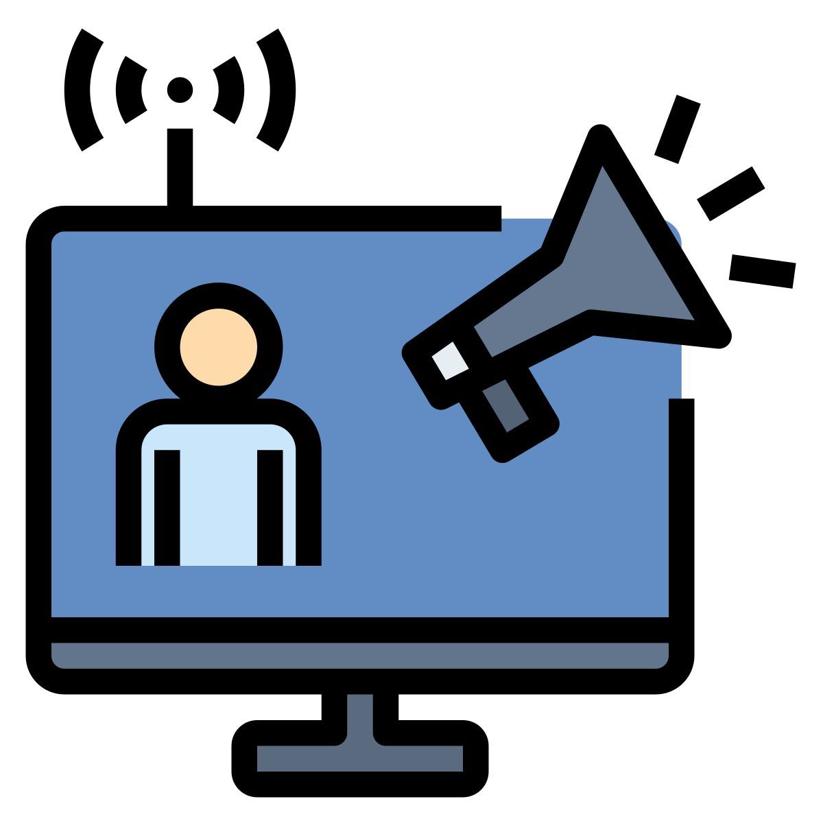 social marketing icon