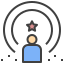external broadcasting-centralized-influencer-parzival-1997-outline-color-parzival-1997 icon