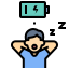 external charge-worklife-balance-and-stress-management-parzival-1997-outline-color-parzival-1997 icon