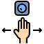external gesture-the-new-normal-touchless-parzival-1997-outline-color-parzival-1997 icon