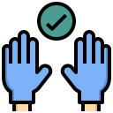 external gloves-the-new-normal-touchless-parzival-1997-outline-color-parzival-1997 icon