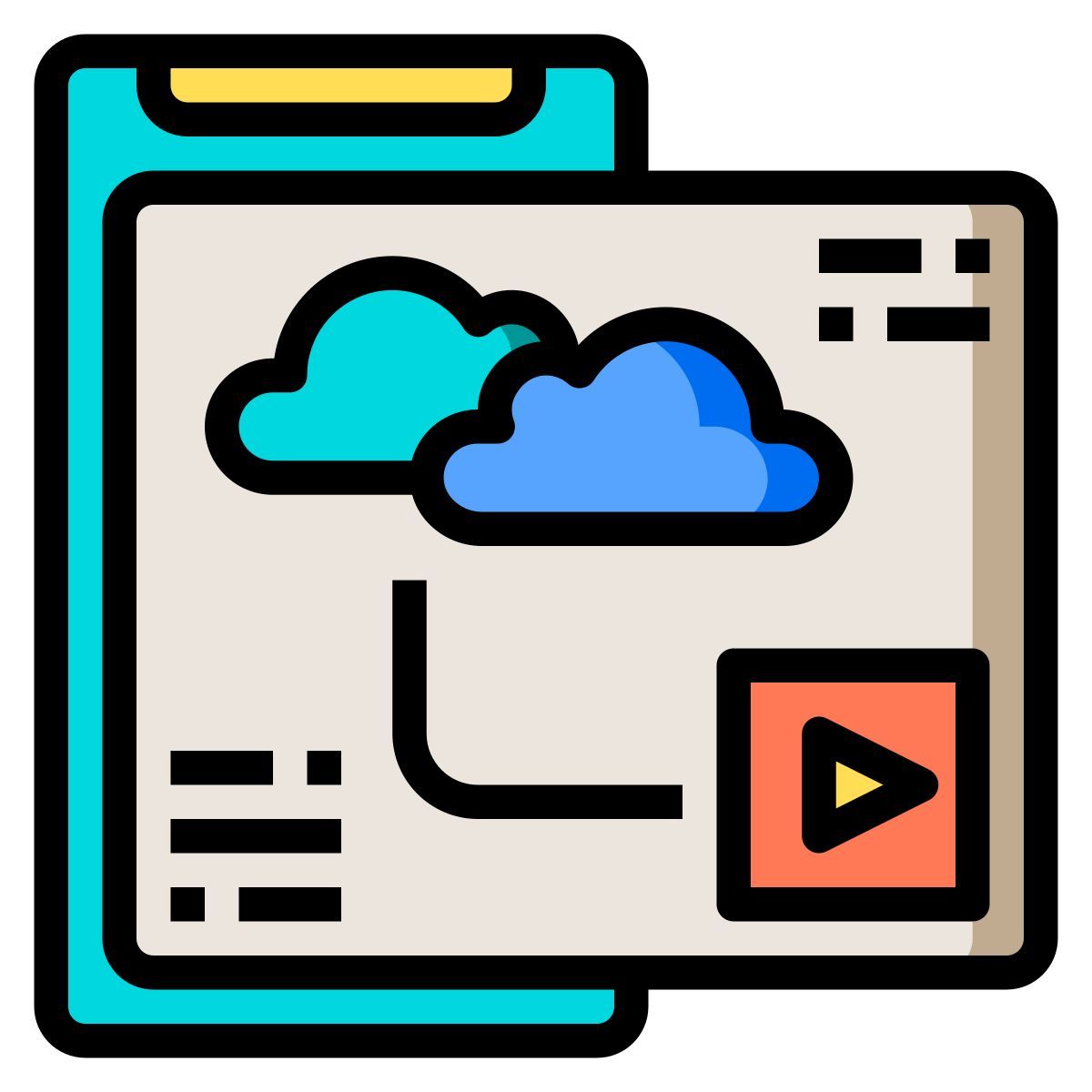 cloud software icon