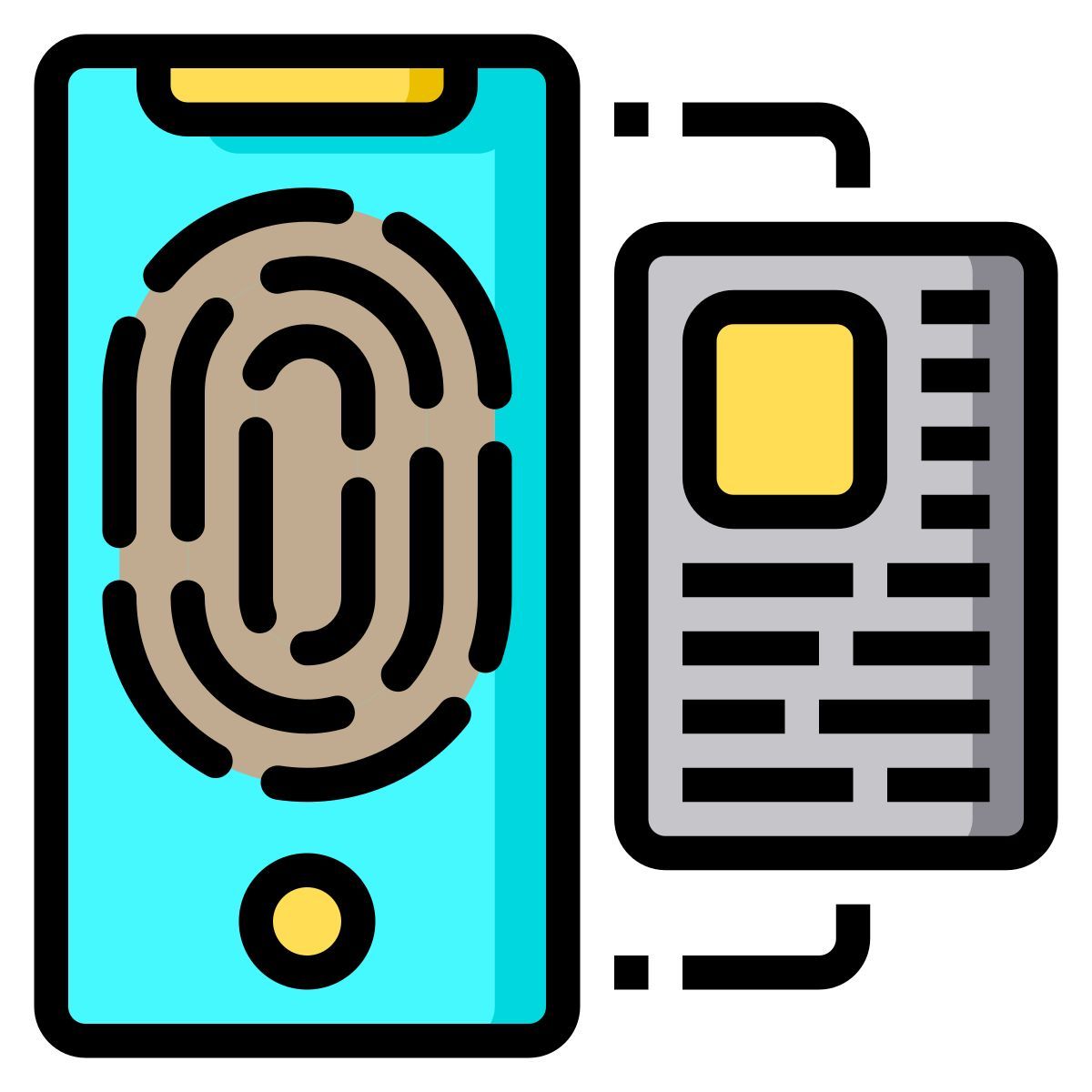 biometric identification icon