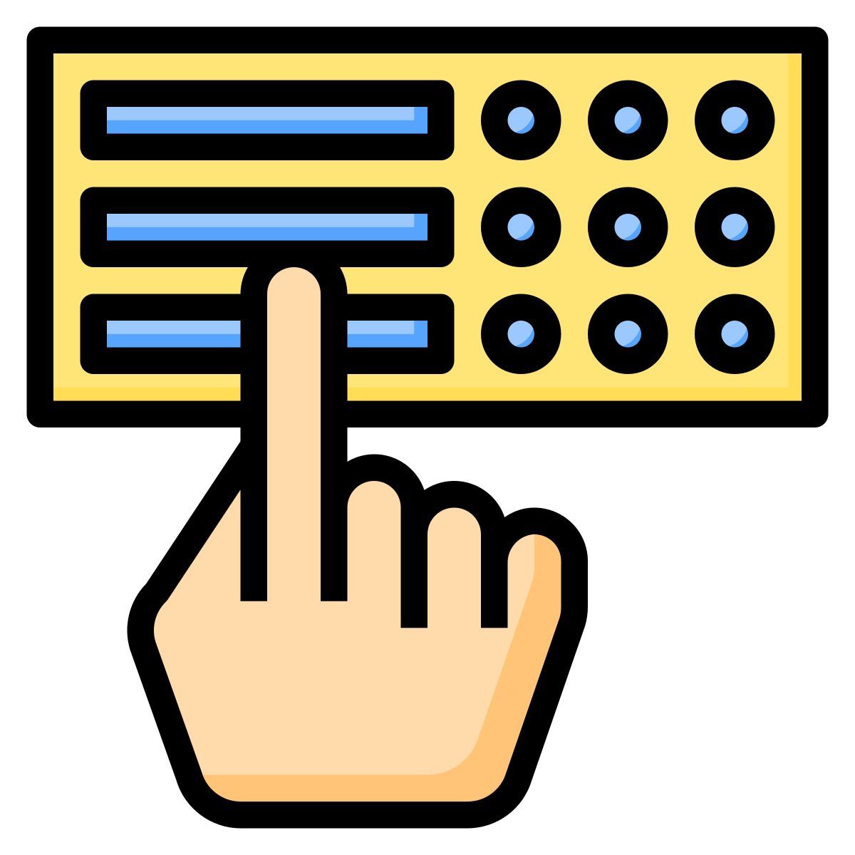 blindenschrift icon