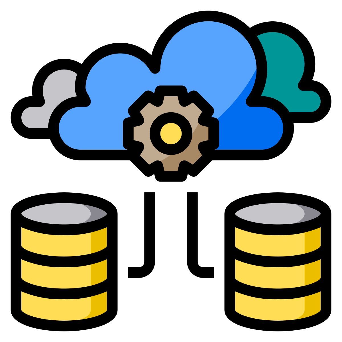 cloud servers icon