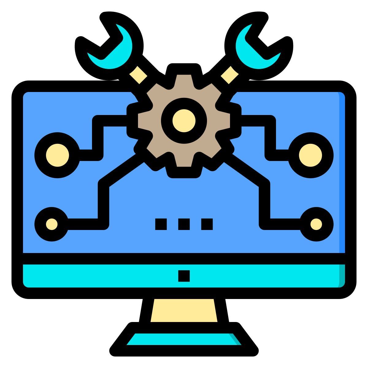 monitor settings icon