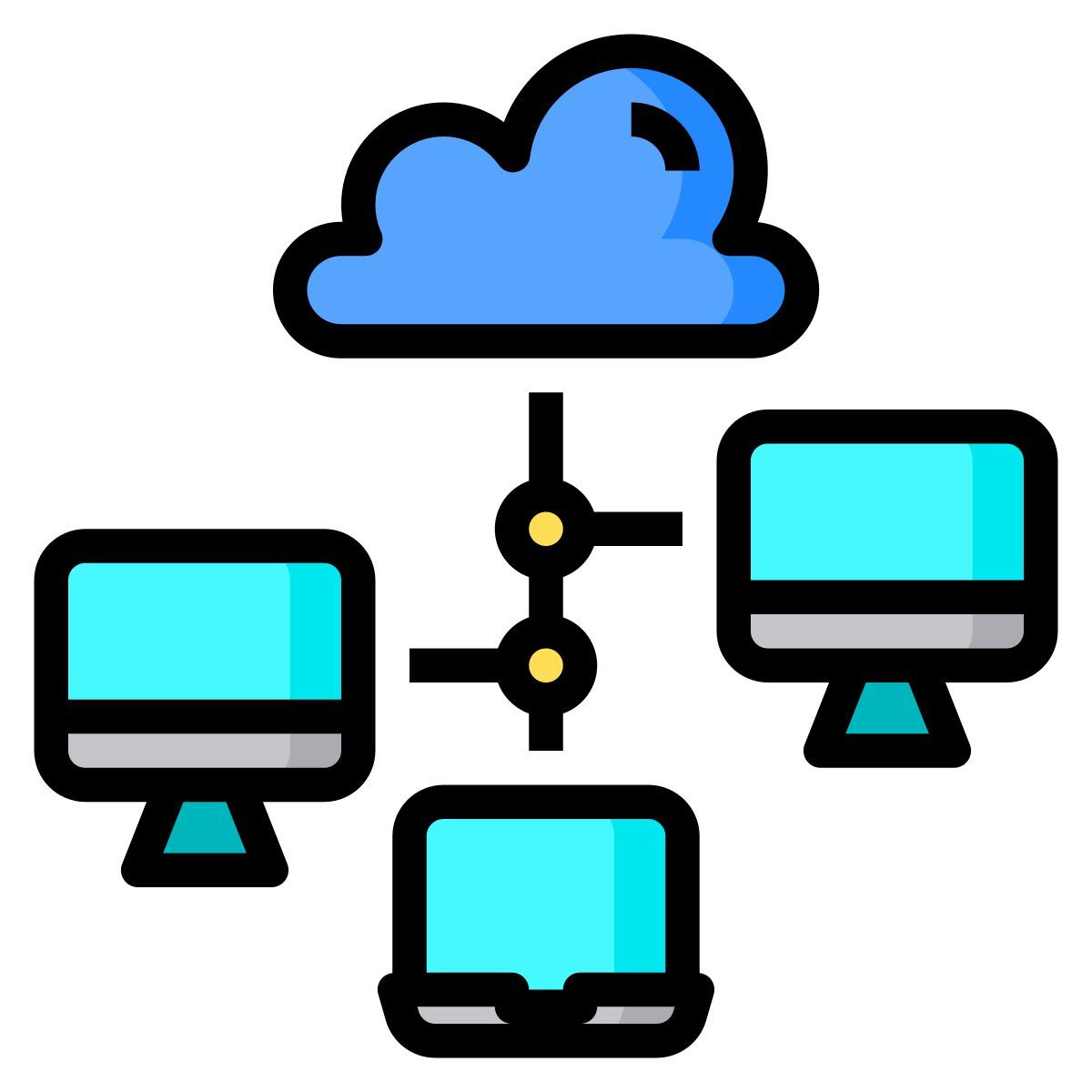 data sharing icon