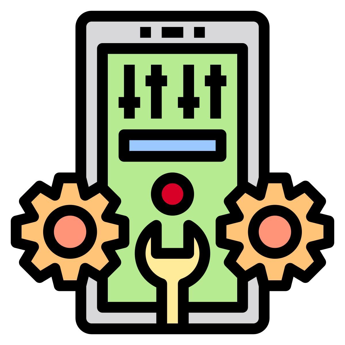 smartphone settings icon