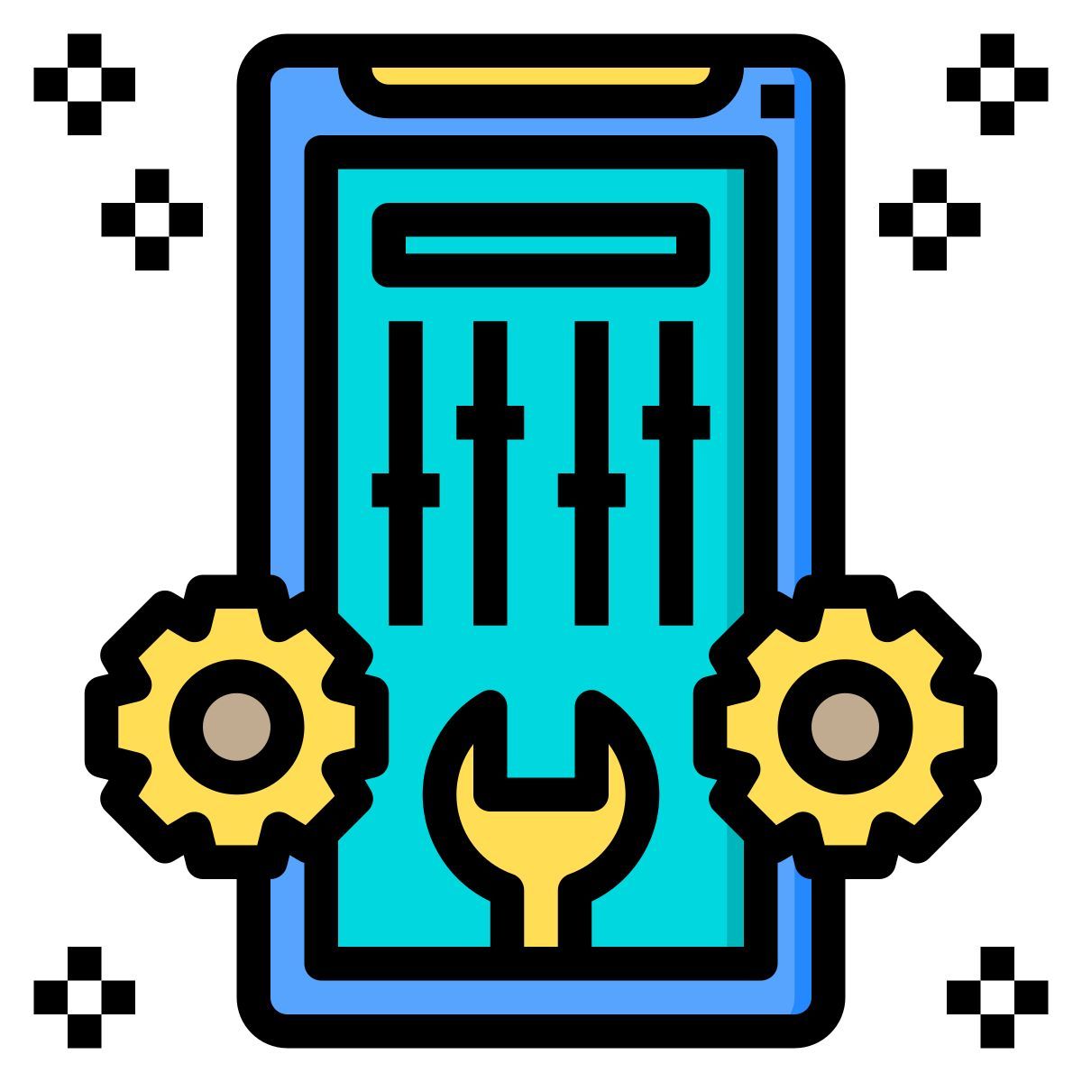 Smartphone Settings icon