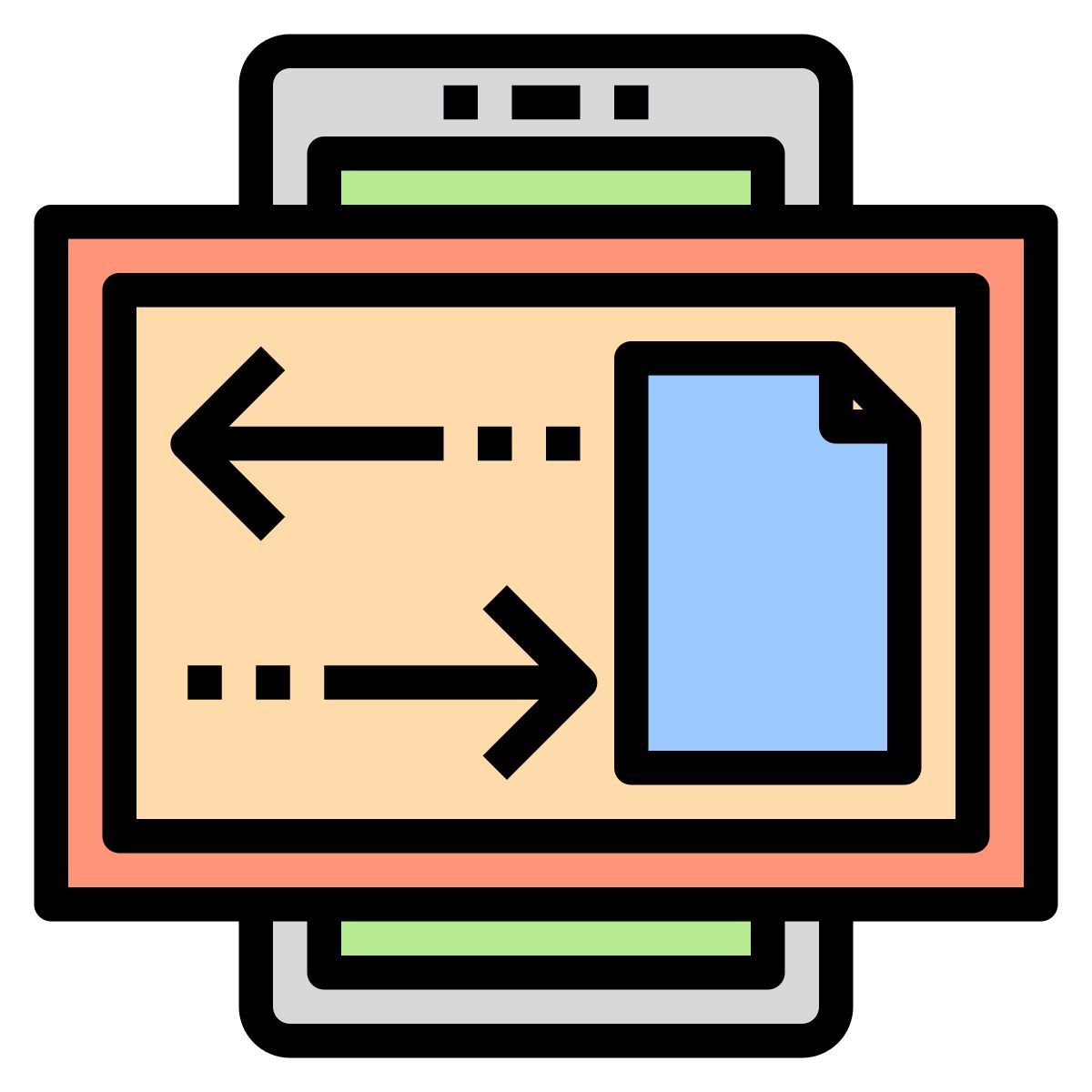 dateien freigeben icon