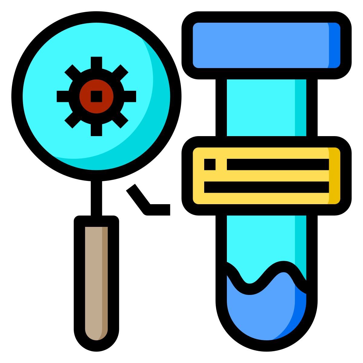 covid test icon