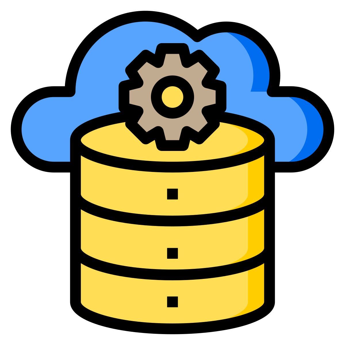 cloud database icon