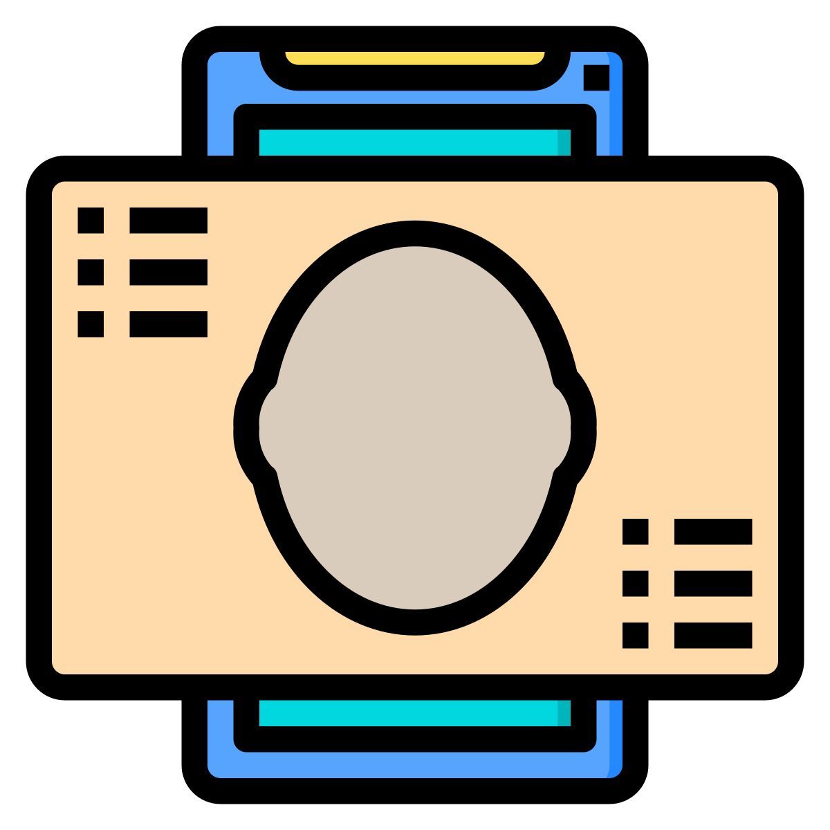 face scan icon