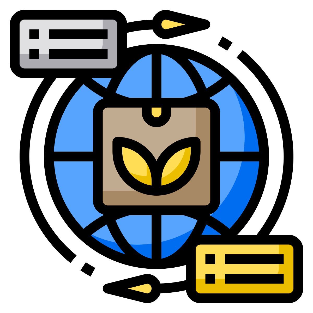 expédition mondiale icon