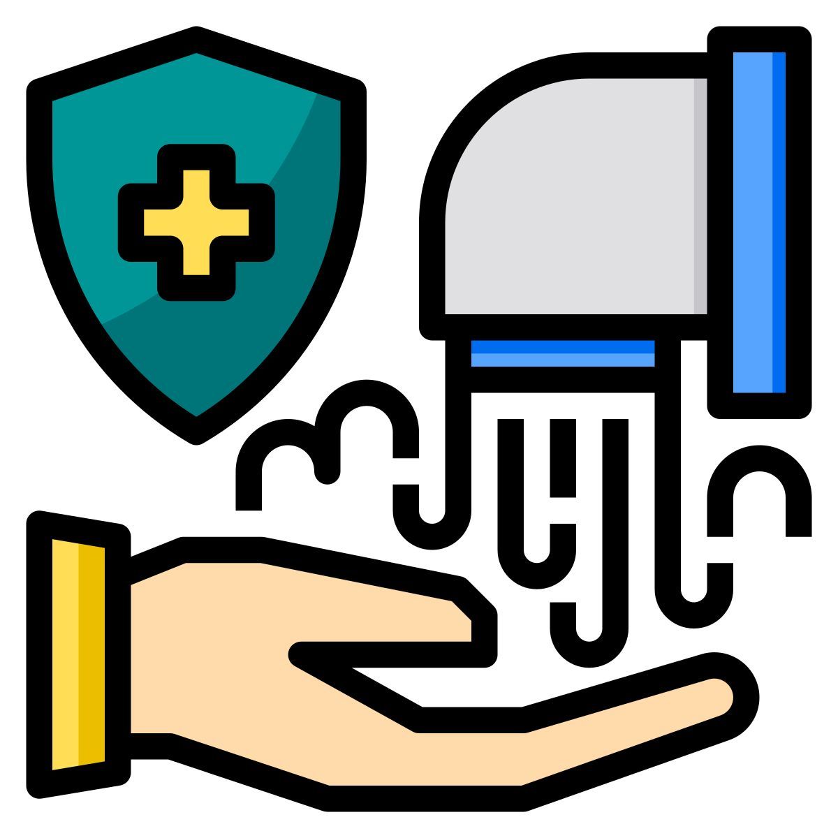hand dryer icon