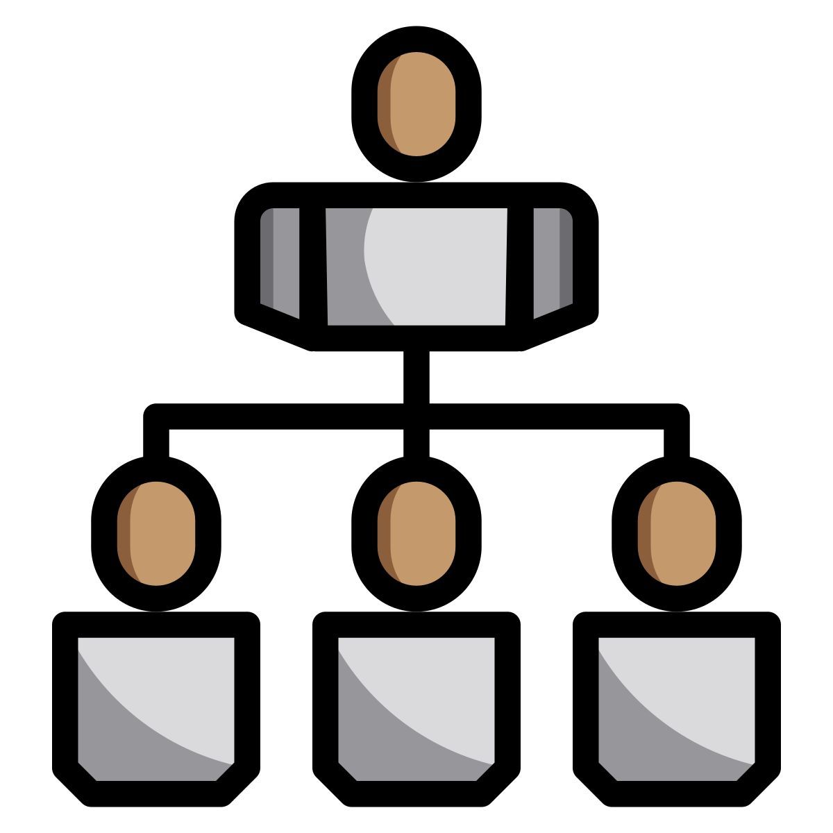 hierarchical structure icon