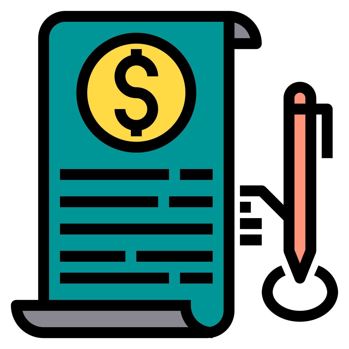 assinar contrato icon