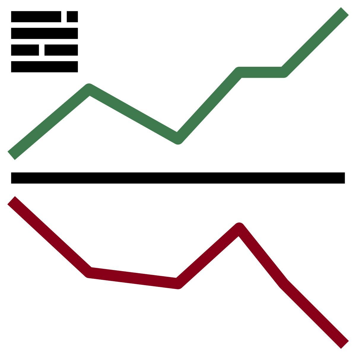 line chart icon